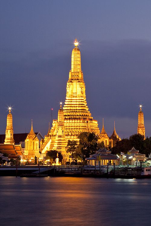 Wat Arun, a Buddhist temple in Bangkok, Thailand